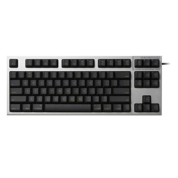 東プレ R2TL-USVM-BK(シルバー/黒) REALFORCE TKL for Mac 英語86配列 レーザー印字 変荷重