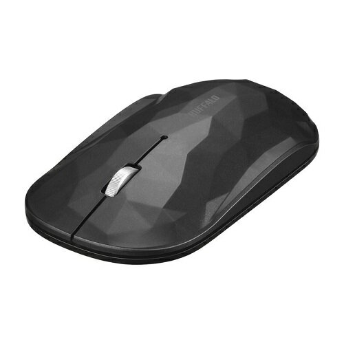 バッファロー BUFFALO BSMBW330GBK ジオメトリー/ブラック USB BlueLED光学式マウス 3ボタン BSMBW330GBK