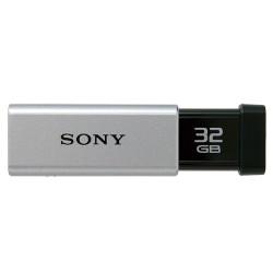 ソニー SONY USM32GT S(シルバー) USB3.0対応 ノックスライド式USBメモリー 32GB USM32GTS