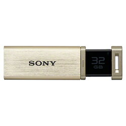 ソニー SONY USM32GQX N(ゴールド) USB3.0接続 ノックスライド式USBメモリー 32GB USM32GQXN