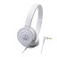 ǥƥ˥ audio-technica ATH-S100 WH(ۥ磻) ݡ֥إåɥۥ ATHS100WH