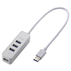 GR ELECOM U3H-T405BWH(zCg) USB3.0nu }Olbgt 4|[g U3HT405BWH