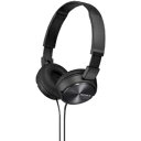 ソニー SONY MDR-ZX310-B(ブラック) ステレオヘッドホン MDRZX310B