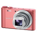 【長期保証付】ソニー（SONY） サイバーショット(Cyber-shot) コンパクトデジタルカメラ DSC-WX350-P(ピンク)