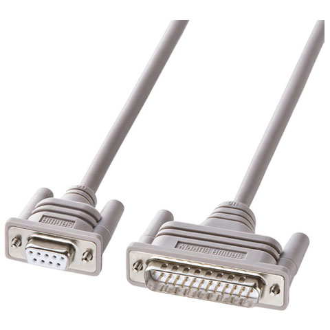 サンワサプライ KR-EC925CR2 エコRS-232Cケーブル クロス結線 エコ 2m KREC925CR2