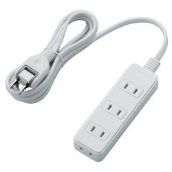エレコム ELECOM T-ST02-22420WH(ホワイト) 電源タップ ほこりシャッター付 延長コード 2ピン 4個口 2m TST0222420WH エレコム ELECOM T-ST02-22420WH(ホワイト) 電源タップ ほこりシャッター付 延長コード 2ピン 4個口 2m TST0222420WH