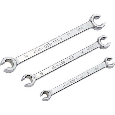 樂天商城 - 旭金属工業 FW1011 両口フレアーナットレンチ10mm×11mm