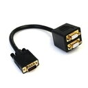 StarTech スターテック VGASPL1VV(ブラック) 分配ケーブル 30cm VGASPL1VV
