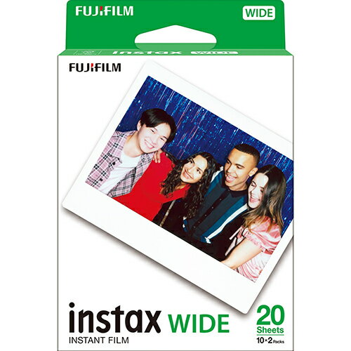 【在庫あり】14時までの注文で当日出荷可能!富士フイルム instax WIDE WW 2 チェキワイド用フィルム 2パック 10枚入×2