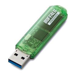 バッファロー BUFFALO RUF3-C64GA-GR(グリーン) USBメモリ 64GB スタンダードモデル RUF3C64GAGR