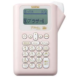 ブラザー brother PT-J100P(ピンク) ピータッチ ラベルライター ガーリータイプ PTJ100P