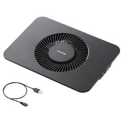 エレコム ELECOM SX-CL21BK ブラック ノートPC用クーラー 静音 強冷タイプ 12.1〜14インチ対応 SXCL21BK