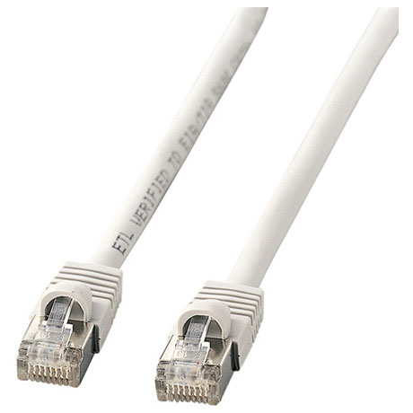 サンワサプライ KB-STP-05LN ライトグレー STPエンハンスドカテゴリ5単線ケーブル 5m KBSTP05LN