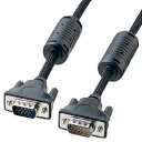 サンワサプライ KC-NMV50K ナイロンメッシュディスプレイケーブル アナログRGB 5m KCNMV50K(2)
