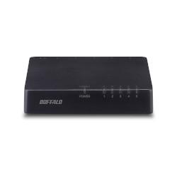 バッファロー BUFFALO LSW4-TX-5EP/BKD(ブラック) 10/100Mbps対応 スイッチングHub 5ポート LSW4TX5EPBKD