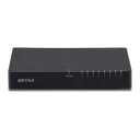 バッファロー BUFFALO LSW4-TX-8EP/BKD(ブラック) 10/100Mbps対応 スイッチングHub 8ポート LSW4TX8EPBKD