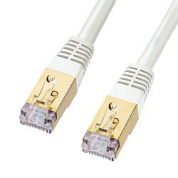 樂天商城 - サンワサプライ KB-T7-50WN ホワイト カテゴリ7LANケーブル 50m KBT750WN