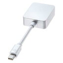 サンワサプライ AD-MDPHD008(ホワイト) Mini DisplayPort-HDMI変換アダプタ 4K対応 ADMDPHD008