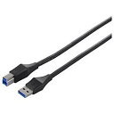 バッファロー BUFFALO BSUABU330BK(ブラック) USB3.0ケーブル/A to B 3m BSUABU330BK(2)