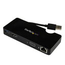 StarTech スターテック USB3SMDOCKHV Ultrabook/Macbook対応ドッキングステーション USB3SMDOCKHV(2)