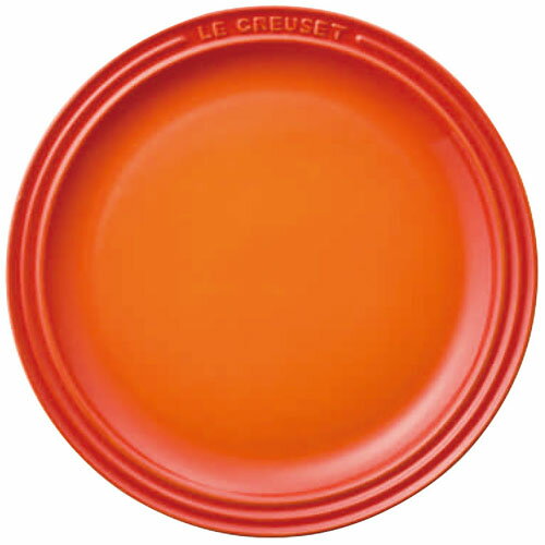 プレート ルクルーゼ ル・クルーゼ LE CREUSET ラウンド プレート LC23cm 910140-23(オレンジ) 91014023