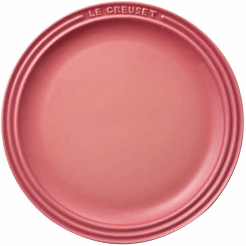 樂天商城 - ル・クルーゼ LE CREUSET ラウンド プレート LC23cm 910140-23 ローズクオーツ 91014023