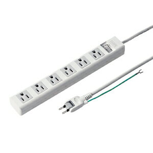Other - サンワサプライ TAP-N3650SWN 電源タップ 一括集中スイッチ付き 3P・6個口 5m TAPN3650SWN