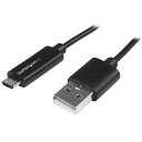 StarTech X^[ebN USBAUBL1M(ubN) Micro USB [dP[u 1m USBAUBL1M