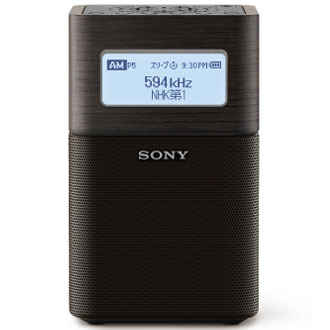 ソニー SONY SRF-V1BT-B(ブラック) FM/AMホームラジオ SRFV1BTBC