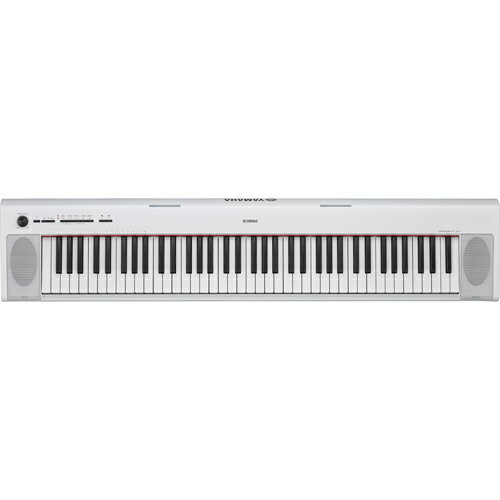 ヤマハ piaggero(ピアジェーロ) 電子キーボード 76鍵盤 NP-32WH(ホワイト)