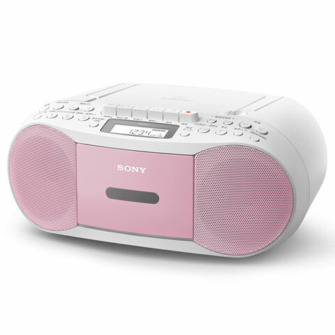 ソニー SONY CFD-S70-P(ピンク) CDカセットレコーダー ワイドFM対応 CFDS70PC