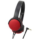 オーディオテクニカ audio-technica ATH-AR1 RD(メタリックレッド) Sound Reality ポータブルヘッドホン ATHAR1RD