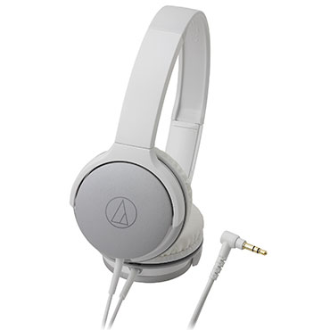 オーディオテクニカ audio-technica ATH-AR1 WH(シルバーホワイト) Sound Reality ポータブルヘッドホン ATHAR1WH