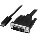 StarTech スターテック CDP2DVIMM1MB USB Type-C-DVI変換アダプタケーブル 1m CDP2DVIMM1MB