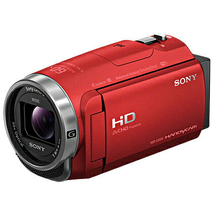 ソニー HDR-CX680-R(レッド) デジタルHDビデオカメラレコーダー 64GB