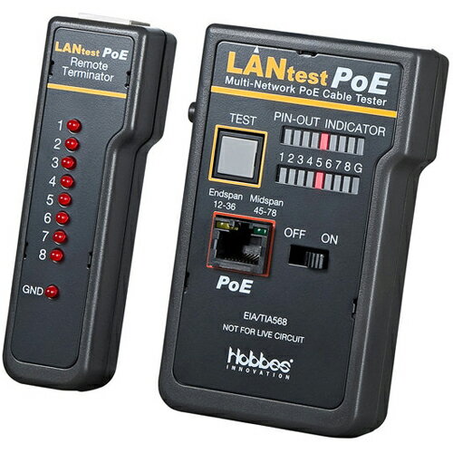 サンワサプライ LAN-TST5 PoE LANケーブルテスター LANTST5