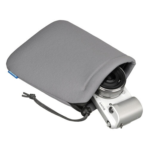 ハクバ HAKUBA KCS-36L ソフトクッションポーチ L グレー KCS36L ebest-12470332 イーベストPC・家電館 サンプル画像2
