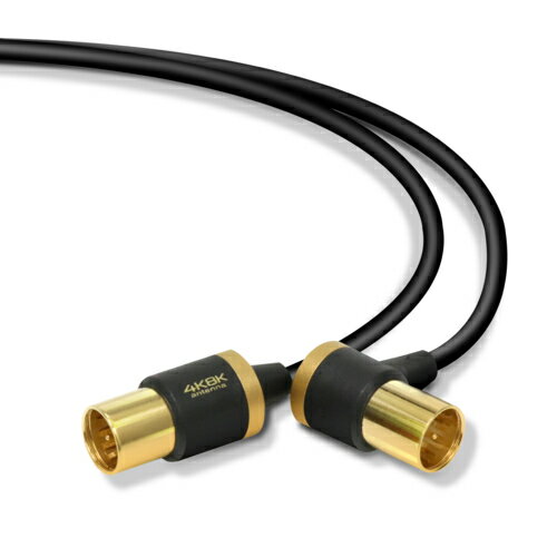 エレコム ELECOM DH-ATLS48K50BK TV接続用アンテナケーブル DHATLS48K50BK