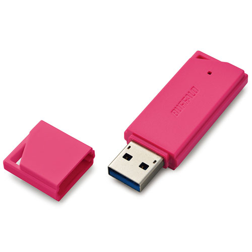 �Хåե����� BUFFALO RUF3-K64GB-PK �ԥ� RUF3-KB���꡼�� USB3.1 Gen1 /3.0/2.0���� 64GB RUF3K64GBPK