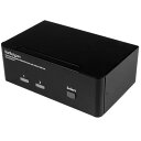 StarTech スターテック SV231DPDDUA2 2ポートDPデュアルモニターKVMスイッチ 4K/60Hz SV231DPDDUA2(2)