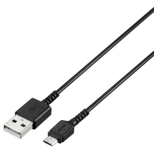 バッファロー BUFFALO BSMPCMB105BK ブラック BSMPCMB1 USB2.0ケーブル Type-A to microB 0.5m BSMPCMB105BK