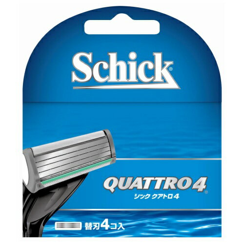 Schick(シック・ジャパン) クアトロ4 替刃(4コ入) Schick(シック・ジャパン) クアトロ4 替刃(4コ入)