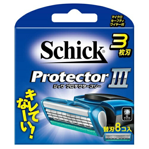Schick シック・ジャパン プロテクタースリー 替刃(8コ入) 4891228303846 Schick シック・ジャパン プロテクタースリー 替刃(8コ入) 4891228303846