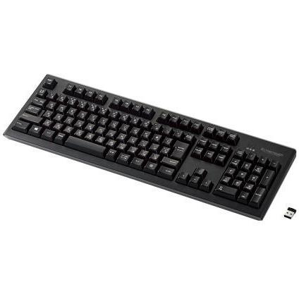 エレコム ELECOM TK-FDM088T-BK(ブラック) 2.4GHzワイヤレスプレミアムメンブレンキーボード TKFDM088TBK エレコム ELECOM TK-FDM088T-BK(ブラック) 2.4GHzワイヤレスプレミアムメンブレンキーボード TKFDM088TBK
