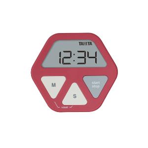 計量器具 - タニタ TANITA TD-410-RD ガラスにつくタイマー レッド TD410RD