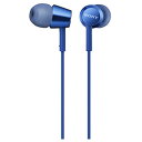 ソニー SONY MDR-EX155-LI(ブルー) 密閉型インナーイヤーレシーバー MDREX155LI