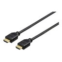 バッファロー BUFFALO BSHD2N30BK(ブラック) イーサネット対応 HIGH SPEED HDMIケーブル 3m BSHD2N30BK(2)