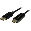 StarTech X^[ebN DP2HDMM5MB(ubN) DisplayPort HDMIϊA_v^P[u 5m DP2HDMM5MB