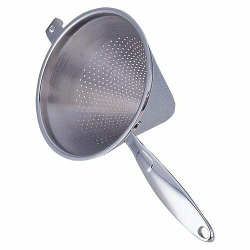 三宝産業 UK 18-8片手コランダー 22cm モナカハンドル