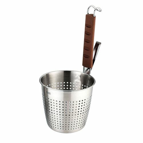 Other - 三宝産業 18-8シリコン柄 プレスパンチングてぼ 小 4520785086854